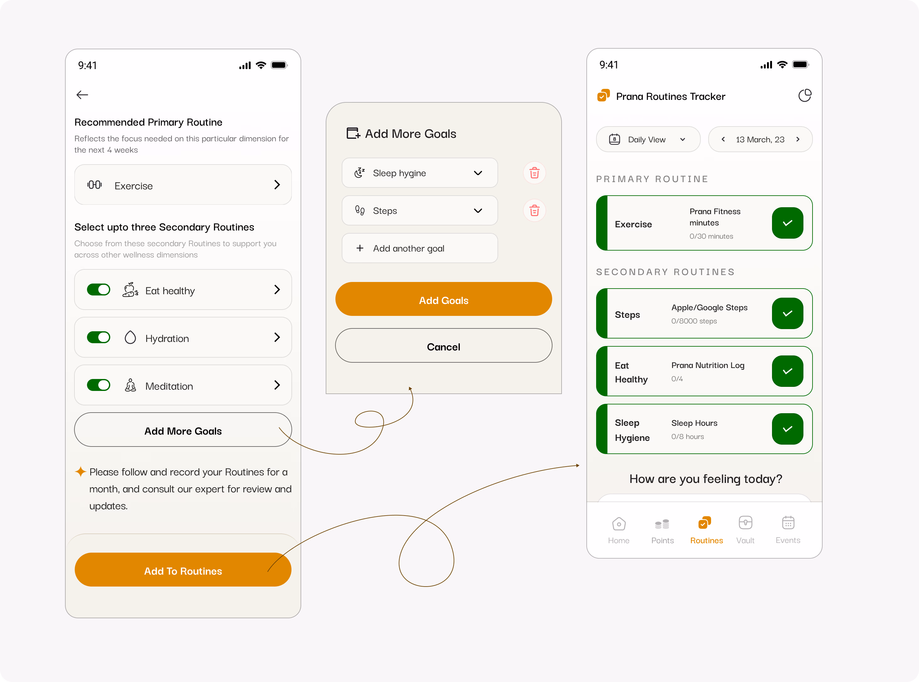 Prana AI personalized AI health routine recommendations