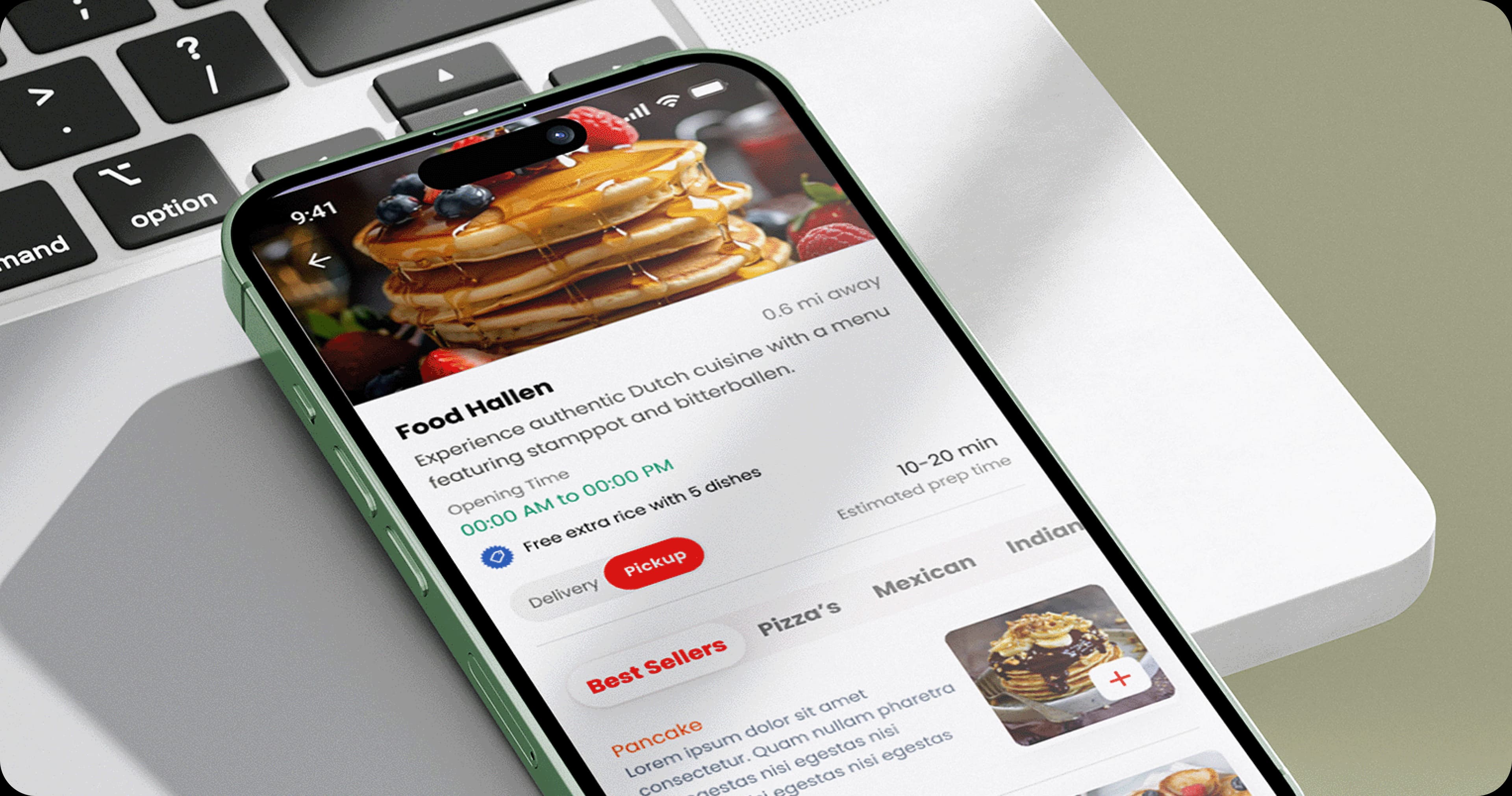 Hero mockup showing Home Dashboard + Wellness Score
