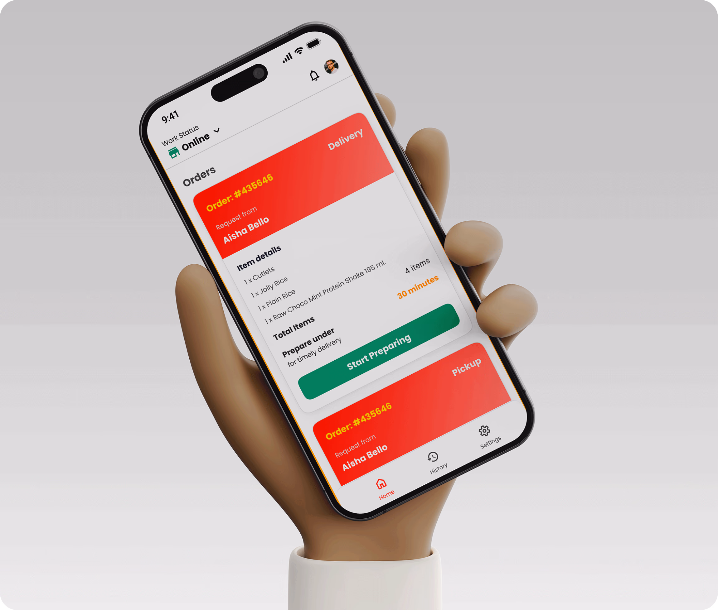 Hero mockup showing Home Dashboard + Wellness Score